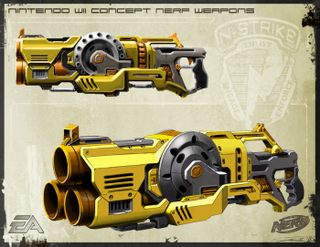 Illustration for article titled Wicked Wii Nerf N-Strike Concept Weapons
